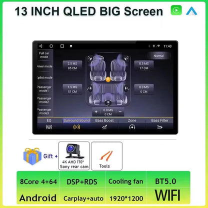 Android 14 Carplay Auto Car Radio For Peugeot 5008 4008 3008 2017 2018 2019 2020 Multimedia Video Player Navigation GPS Stereo