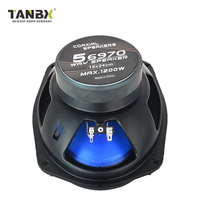 High Performance  6*9 Inch Car Audio Coaxial Speaker 3 Way High Power Active Auto Speaker Horn for Car 6970