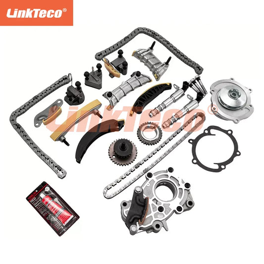 Timing Chain Kit Oil Water Pump For GMC Canyon Acadia Cadillac ATS Buick Lacrosse Chevrolet Saturn Pontiac 3.0L 3.6L GAS 05-17