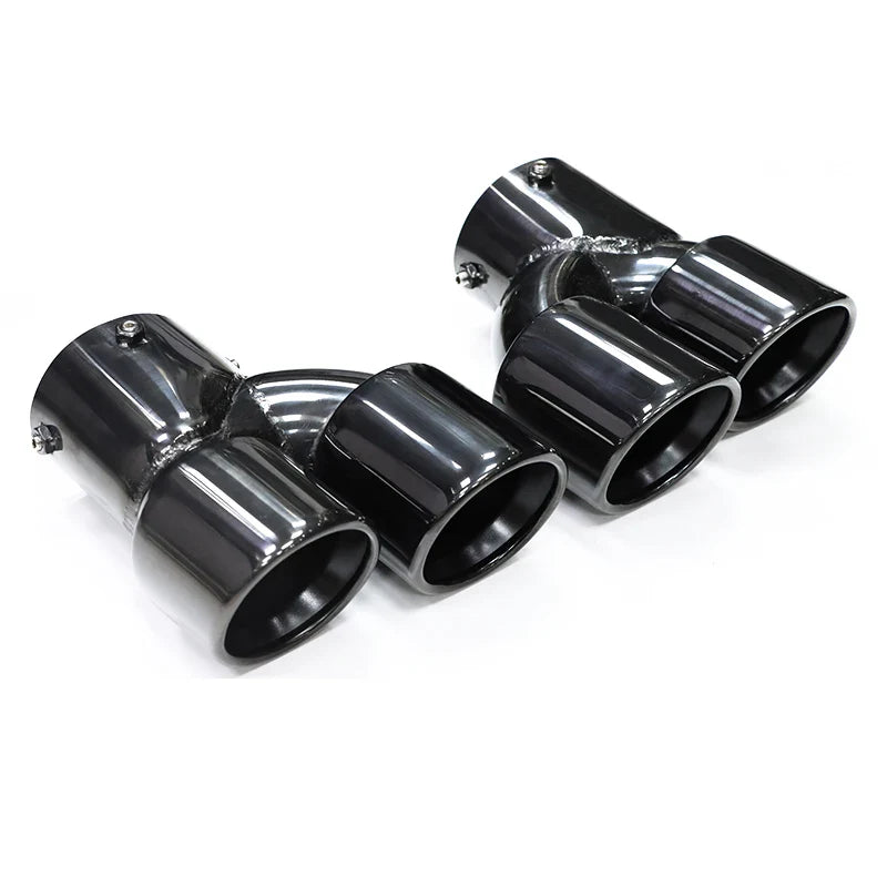 For BMW G20 G21 M340i G42 440i G22 M240i Dual Four Out M Exhaust Carbon Fiber Muffler Tip Exhaust System Nozzle Tailpipe 2020+