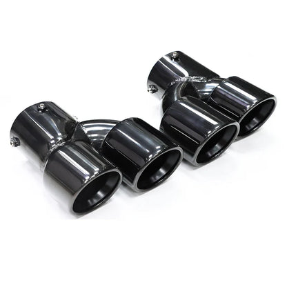 For BMW G20 G21 M340i G42 440i G22 M240i Dual Four Out M Exhaust Carbon Fiber Muffler Tip Exhaust System Nozzle Tailpipe 2020+