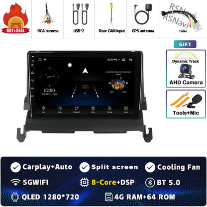Android 14 CarPlay Car Radio for Dodge Journey 2009 2010 2011 2012 Multimedia Navigation GPS Stereo Auto video Head Unit 2 DIN