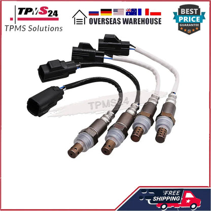 For Land Rover LR3 Land Rover Range Rover Sport 4Pcs Upstream&Downsream Oxygen Sensor O2 Sensor Lambda Sensor 234-9075 234-4264