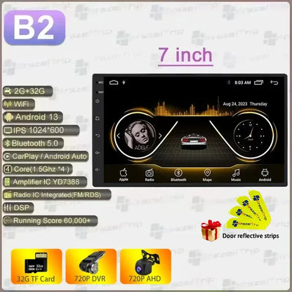 1280*720Screen 7 9 10 Inch 2Din Android Auto Carplay 8163 Car Radio Audio Multimedia Player for Hyundai Toyota Nissan Kia Stereo