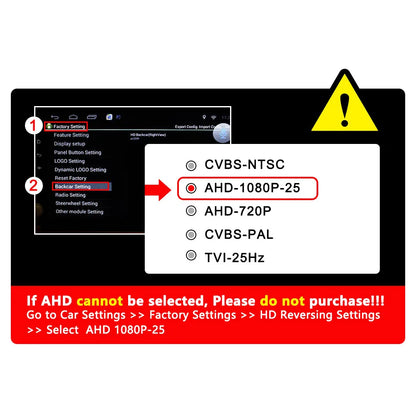 SMARTOUR 180 degrees AI Intelligent obstacle recognition reverse assistance blind spot monitoring AHD 1080P with buzzer reminder