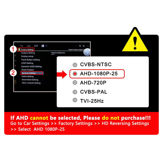 SMARTOUR 180 degrees AI Intelligent obstacle recognition reverse assistance blind spot monitoring AHD 1080P with buzzer reminder