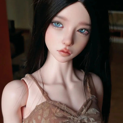 New Premium resin sd/1/3 62cm bjd Doll Sexy body soo Birthday gift Pretty girl Big boobs Female spot makeup  Free shipping