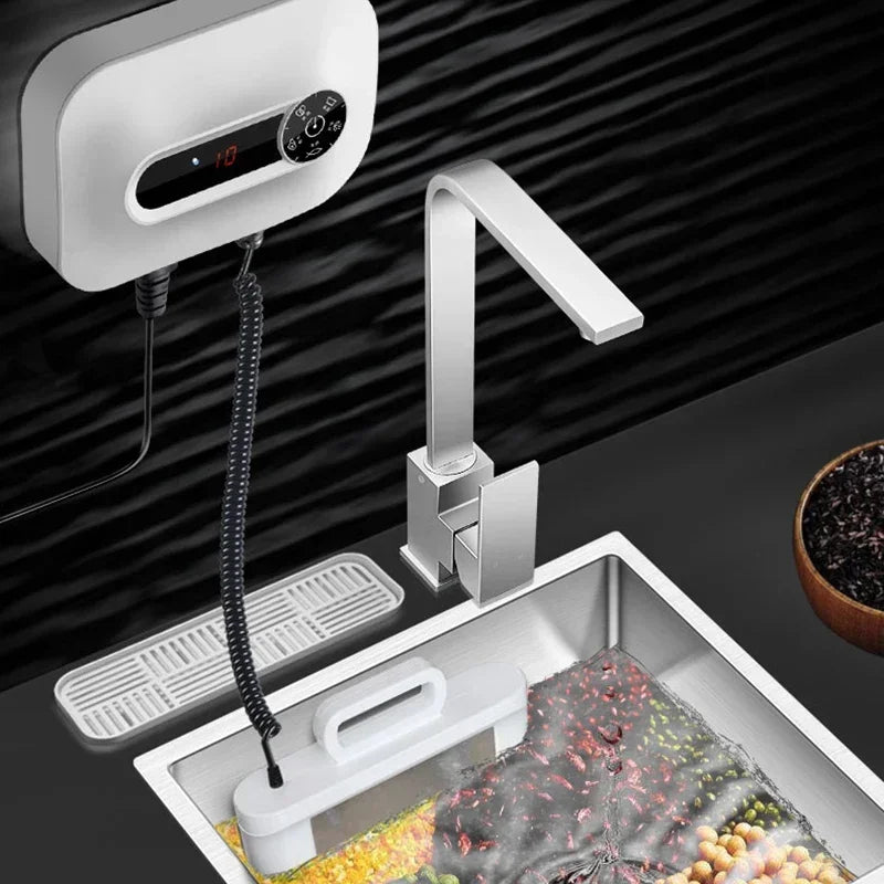 Household 220v Installation-free Sink Dishwasher Fully Automatic Household Ultrasonic Water Cataly