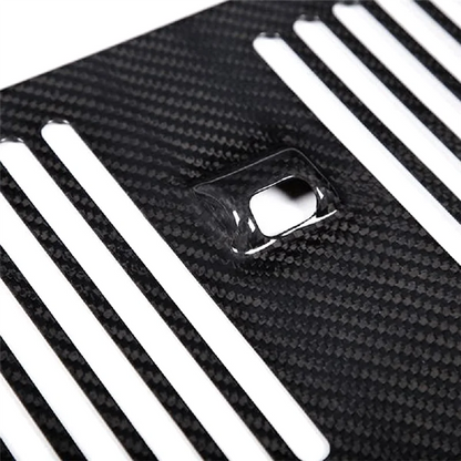 For Mercedes Benz G Class W463 G350 G500 G63 2006-2018 Carbon Fiber Hood Air Flow Intake Vent Cover Sticker Trim Parts