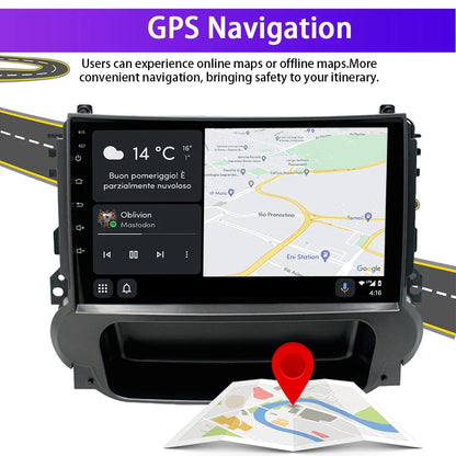 9 Inch Android 13.0 2+32G For Chevrolet Malibu 2012-2015 Car GPS Navi Multimedia Player Radio Tape Recoder Head Unit DSP Carplay