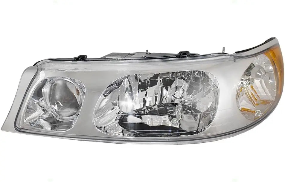 OE Style Replacement Headlights Assembly Compatible with Lincoln 98 99 00 01 02 Town Car [ FO2502158 FO2503158 1W1Z13008CA 1W1Z1