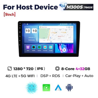 Navifly 7862S Android All In One Universal 9" 10" Car Radio Multimedia Video Player GPS Stereo For Volkswagen Nissan Hyundai Kia