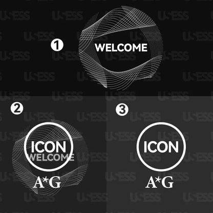 For Benz Welcome Car Door Light E Class A B C W212 W213 W205 GLA GLC X253 W246 X166 W166 W164 G GLE GLS dynamic Icon Projector