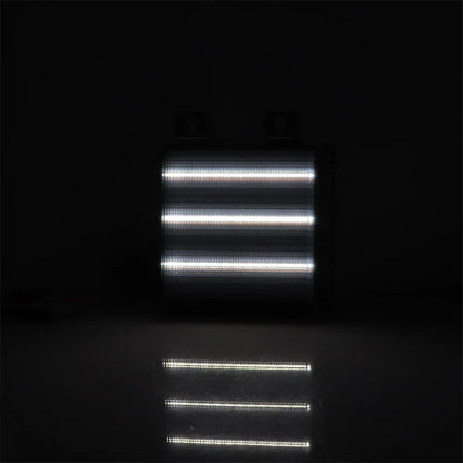 Switchback LED Amber Front Bumper Turn Signal Lights w/ White DRL For Chevrolet Blazer C10 C20 C30 K10 For GMC C1500 C2500 C3500