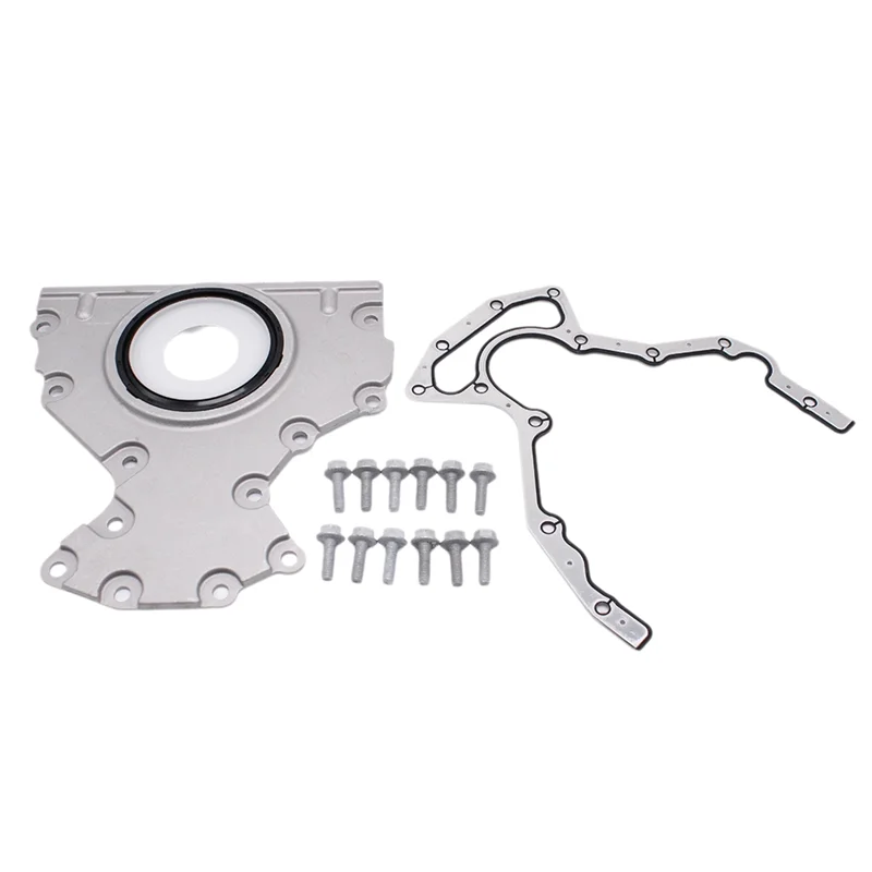 Car Rear Main Seal Cover Kit 635-518 For GMC Chevy 4.8 5.3 6.0 6.2 Cadillac Escalade Hummer Saab Isuzu 12633579 12639250