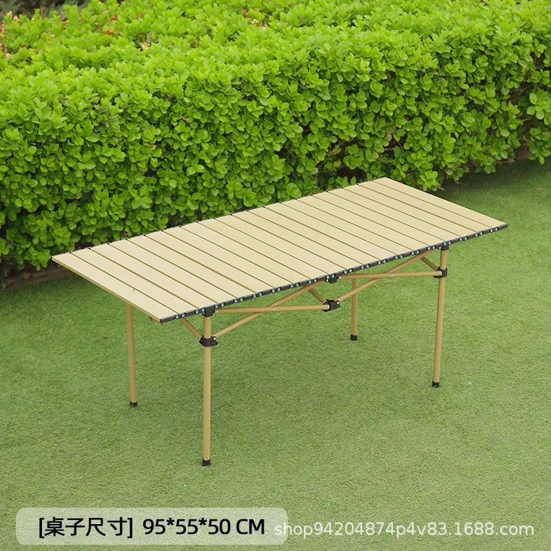 Outdoor Folding Table, Egg Roll Table, Stall, Convenient Camping Table And Chair Set, Picnic Chair Full Set Of Equipment