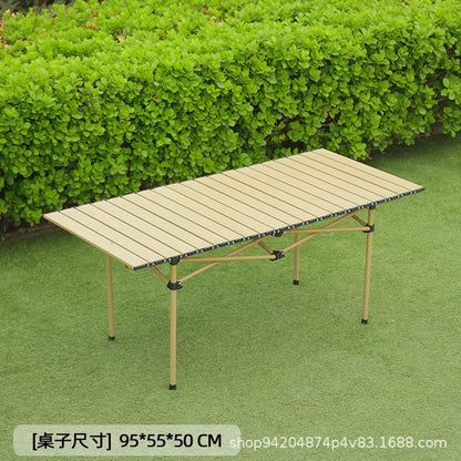 Outdoor Folding Table, Egg Roll Table, Stall, Convenient Camping Table And Chair Set, Picnic Chair Full Set Of Equipment