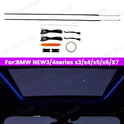 LED 11 Colours Ambient Lights For BMW New 5 series 6GT G30 G32 M5 Car Center Console Saddle Light Interior Decorative Lamp Refit