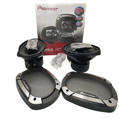 Free Shipping 1 Set Pioneer TS-6975 V3 500W MAX  80W NOM 6" x 9" 3-Way Coaxial 3-WAY 3VOIES Car Audio Speaker Made In Vietnaam