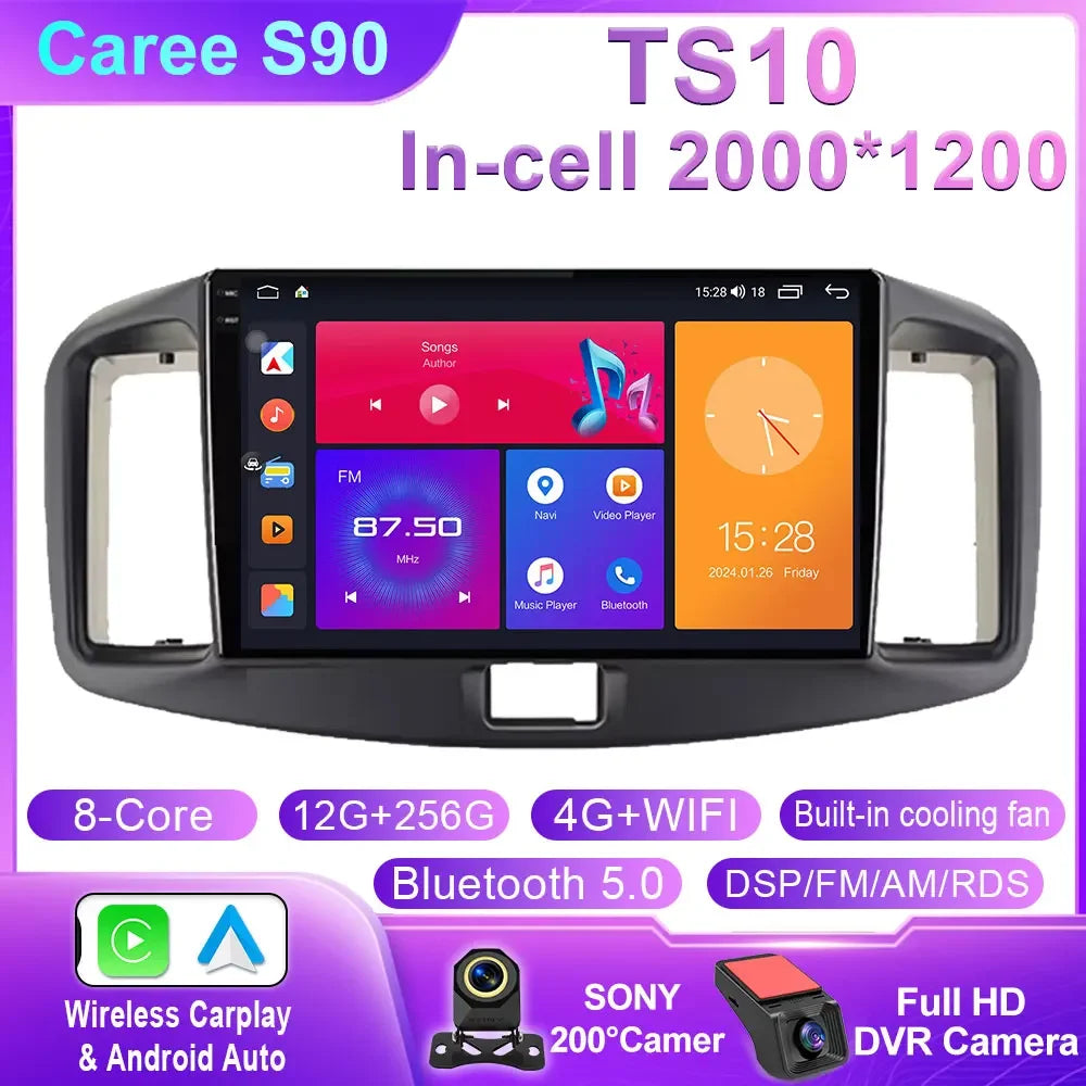 Autoraido For Daihatsu Mira 2013 - 2017 Car Radio Multimedia Video Player Navigation GPS Android 14 Stereo 4G No 2din 2 din dvd
