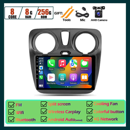 Carplay Android Auto Touch Screen For Renault Dokker For Lodgy Dacia 2012 - 2020 Automotive Multimedia Player Car Accessories