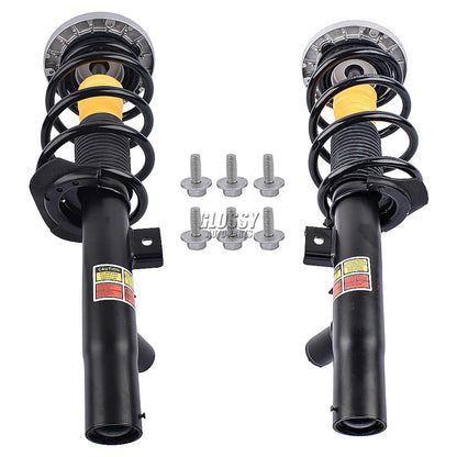 AP03 Pair Front Shock Absorber Struts Assembly w/EDC For BMW X3 F25 X4 F26 2011-2018 37116797025 37116797026