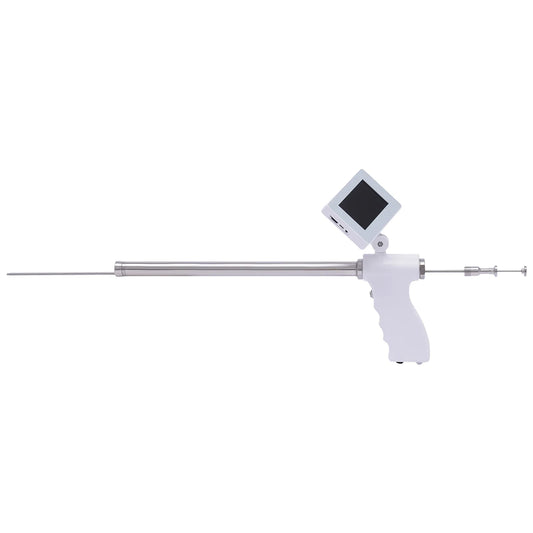 Cattle AI Kit with 15MP Camera, 3.5-Inch LED Display, Anti-Fall Rope, and 8 Hours Battery Life for Insemination Process –