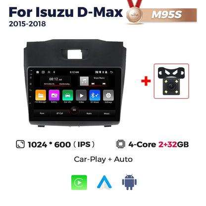 Android Car Radio Multimedia Player For Chevrolet TrailBlazer 2 S10 Holden Colorado For Isuzu D-Max DMAX Carplay Navigation GPS