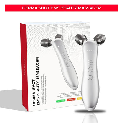 Microcurrent Facial Massager Roller Anti Wrinkles EMS Face Lift Skin Tightening Machine Skin Firming Care Slimming Beauty Tools