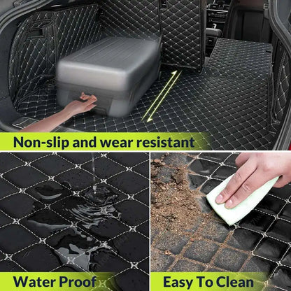 For Lincoln Nautilus Navigator SUV Aviator Auto Full Coverage Trunk Mat Car Protective Pad Cargo Liner Interior Accessories