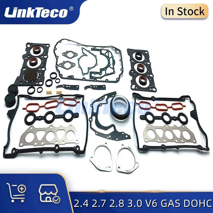 Car Engine Full Gaskets Set Overhaul Rebuilding Kit For Audi A4 A6 S4 Volkswagen Passat 2.4 2.7 2.8 3.0 L V6 GAS DOHC