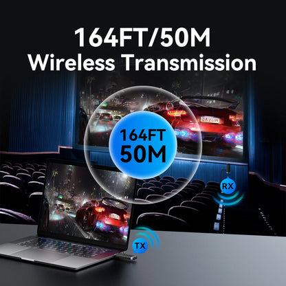 Vention Wireless HDMI Transmitter TV Receiver Projector 5GHz WiFi 1080P@60Hz Display Dongle 50CM Distance for IOS Android Laptop