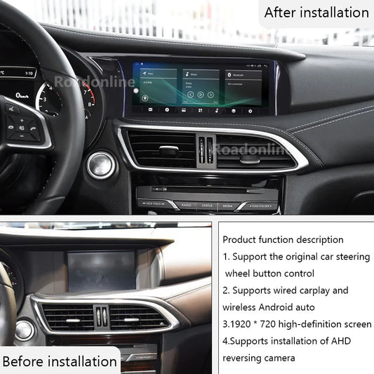 10.25" For Infiniti QX30 2015 2016 2017 2018 Android 13 8-Core 8G+256G Car Multimedia Player Stereo Receiver Radio Carplay