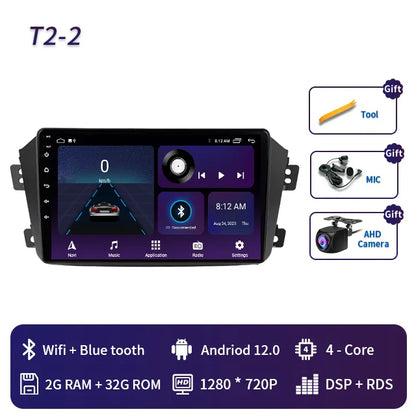 2 Din Android 13 Car Radio Player For Geely Emgrand X7 GX7 EX7 Autoradio Multimedia RDS Navigation GPS Carplay Stereo DVD DSP 4G