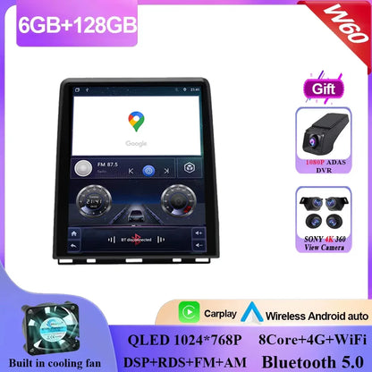 5G Car Radio for Renault Clio5 CLIO 5 2019 - 2021  Player GPs Navigation Stereo Android Auto Screen Bluetooth Multimedia Player