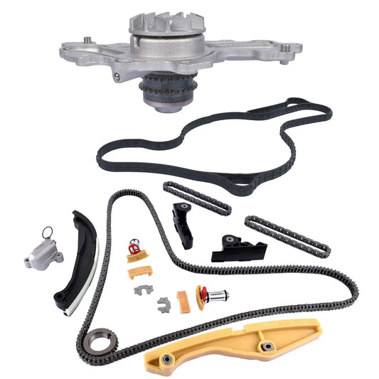 AP03 Water Pump & Timing Chain Kit for Ford Edge Taurus Lincoln MKS MKX 3.5 3.7L 2011+