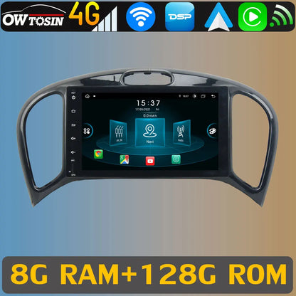 2Din Android 11 8G+128G Car Radio Stereo For Nissan Juke YF15 2010-2019 GPS Navigation Bluetooth 5.0 Tethering Carplay Autoradio