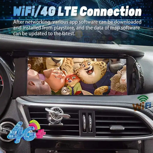 Qled Screen Android 13 For Infiniti QX30 Q30 2015-2019 Car Radio Multimedia Video Player Stereo CarPlay GPS Navigation 4G WIFI