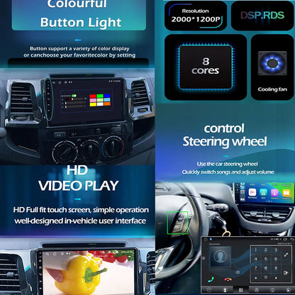 Android OS Car Radio Touch Screen For Suzuki Alivio Ciaz 2014 2015 - 2019 Multimedia Player Navigation GPS Carplay Tools 8Core