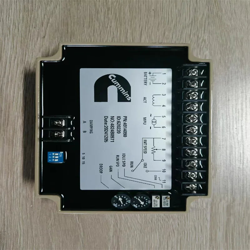 Original Cummins 4914090   speed controller Governor Electronic circuit board regulator for motor alternator genset parts