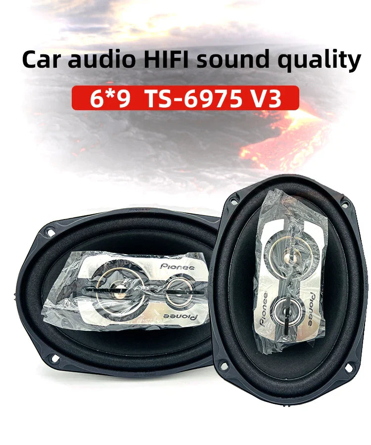Competitive Car Coaxial Speakers 6*9 Inch Car Audio Speakers TS-6975V3 550W Big Power Oval Car Speakers