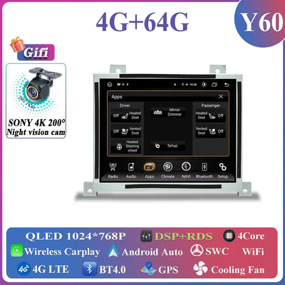 8.4 inch Android Car Stereo Radio For Dodge Charger Challenger 2015-2019 Replacement Wireless Carplay and Android Auto Headunit