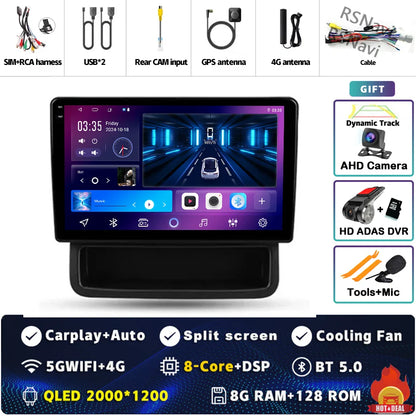 Android 14 Carplay Auto For Renault Trafic 2 For Opel Vivaro A For Nissan primastar 2006 - 2014 Car Radio Stereo Player Video BT
