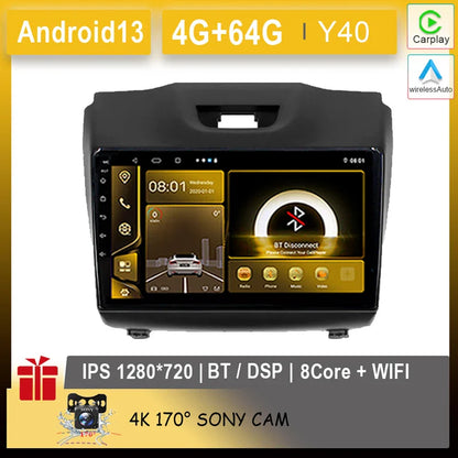 Car Radio Android For Chevrolet Holden S10 TRAILBLAZER COLORADO ISUZU DMAX Auto Navigation Carplay NO 2din DVD Player Stereo