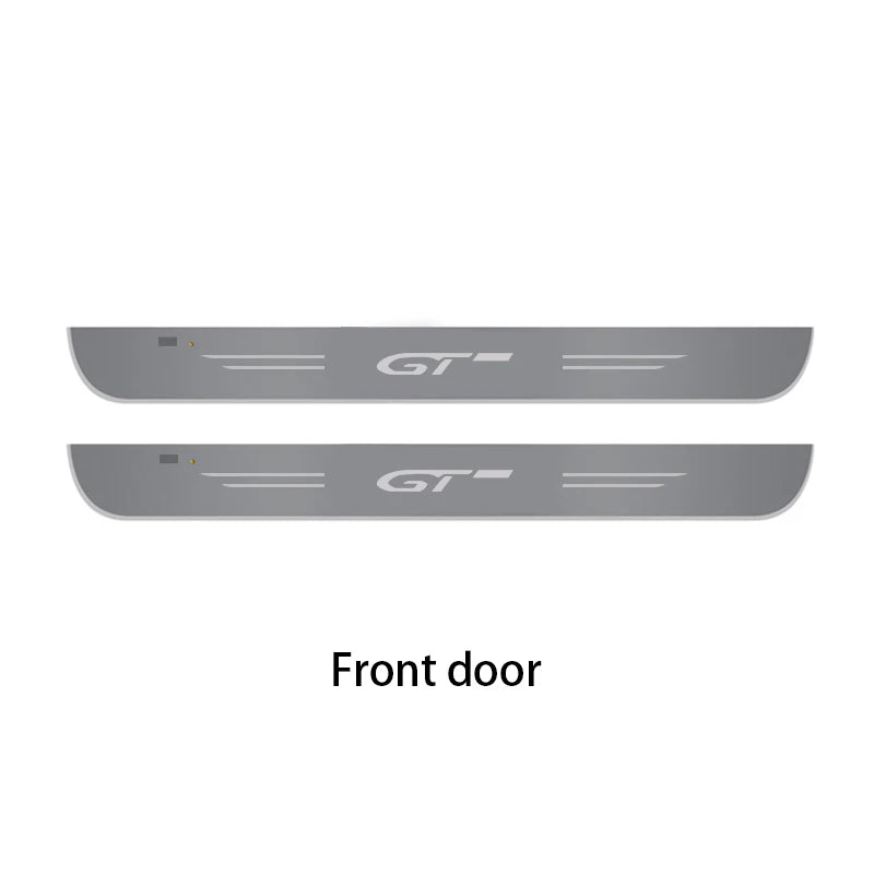 For Peugeot GT GTline 106 107 108 206 207 208 301 308 408 508 2008 3008 4008 5008 Car Wireless LED Welcome Pedal Threshold Light