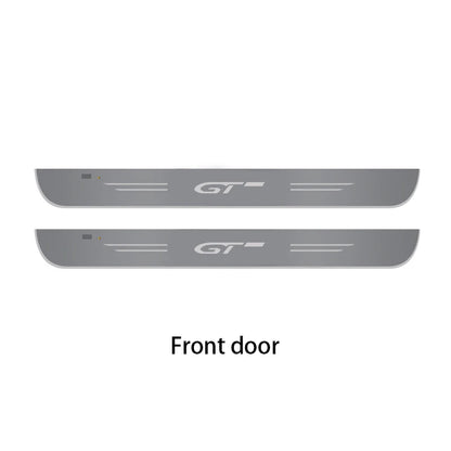 For Peugeot GT GTline 106 107 108 206 207 208 301 308 408 508 2008 3008 4008 5008 Car Wireless LED Welcome Pedal Threshold Light