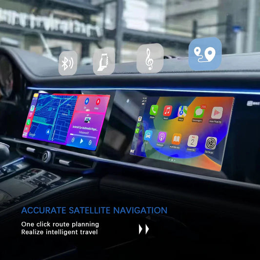 Carplay For Porsche Panamera 970 Upgraded Interactive Dual Screen 12.3 Inch + 11.4 Inch 8+128 Android Multimedia Video Player
