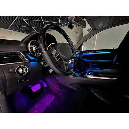 Automotive LED dynamic atmosphere light is suitable for Mercedes-Benz ML GL GLE GLS mold ambient light W166 X166 X292 auto parts