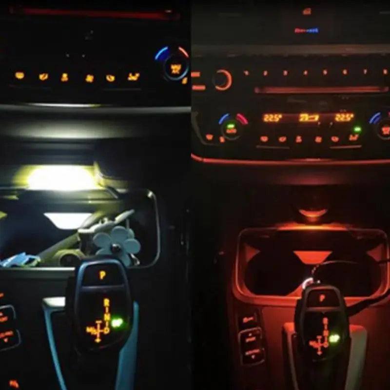 Car ashtray ambient light for BMW F30 F31 F32 F33 F34 F36 F80 3 4 Series Central Cup Holder Ashtray Ambient Light Upgrade Lamp