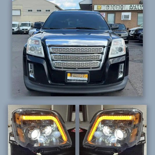1pcs LED Headlights Assembly Fit for 2010-2015 GMC Terrain headlights US version